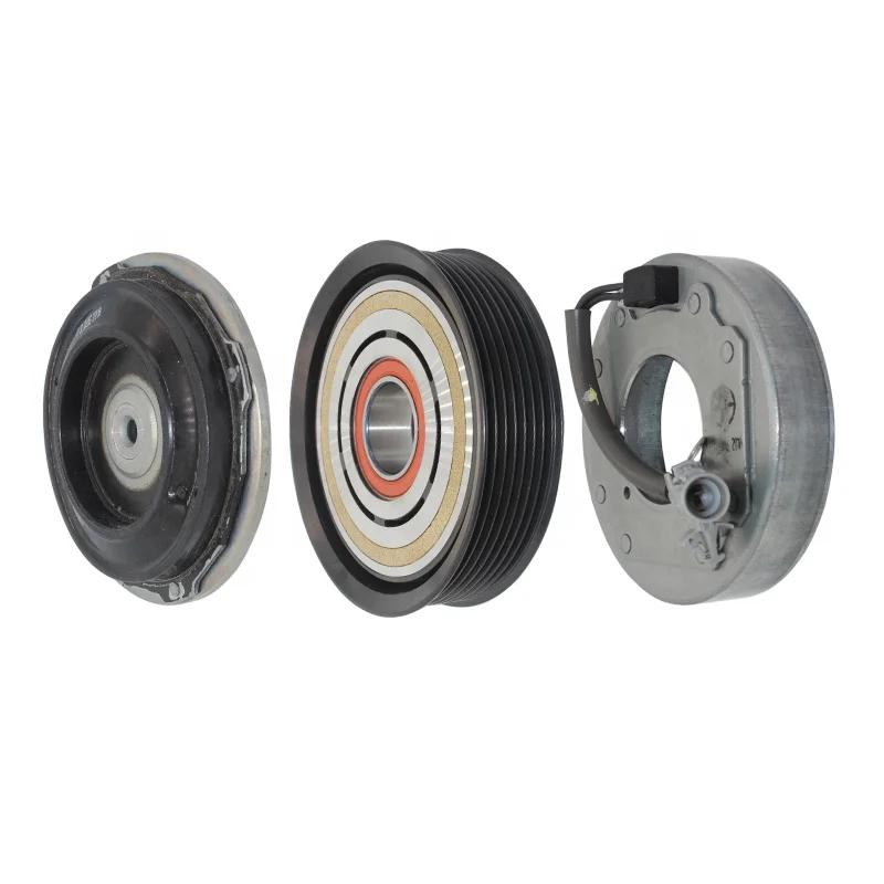 シファン　7種コンプ 12vエアコンパーツクラッチ7pk125mmエアコンプレッサークラッチ