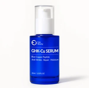 Factory Direct Evia Beauty Blue Copper Peptide Face Care Serum Deep Hydration Anti-Aging Post-Procedure Repair Antioxidant 3