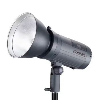 Portable Flash Strobe Light Outdoor Visico 4 Studio Flash Photography Light with Wireless Remote Control