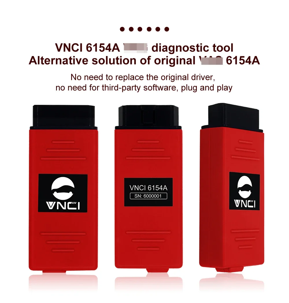 VNCI 6154A - Advanced Car Diagnosis Tool for V-A-G Brands