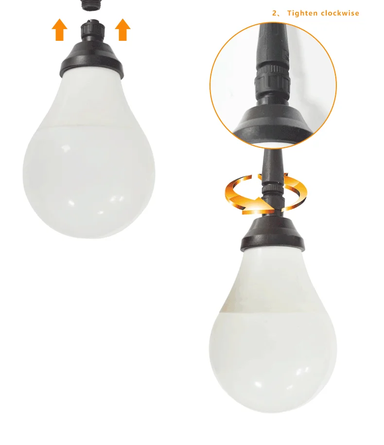 Ip67 Waterproof E27/b22 M16 Poultry Farm Led Crown Bulb Lighting Meat