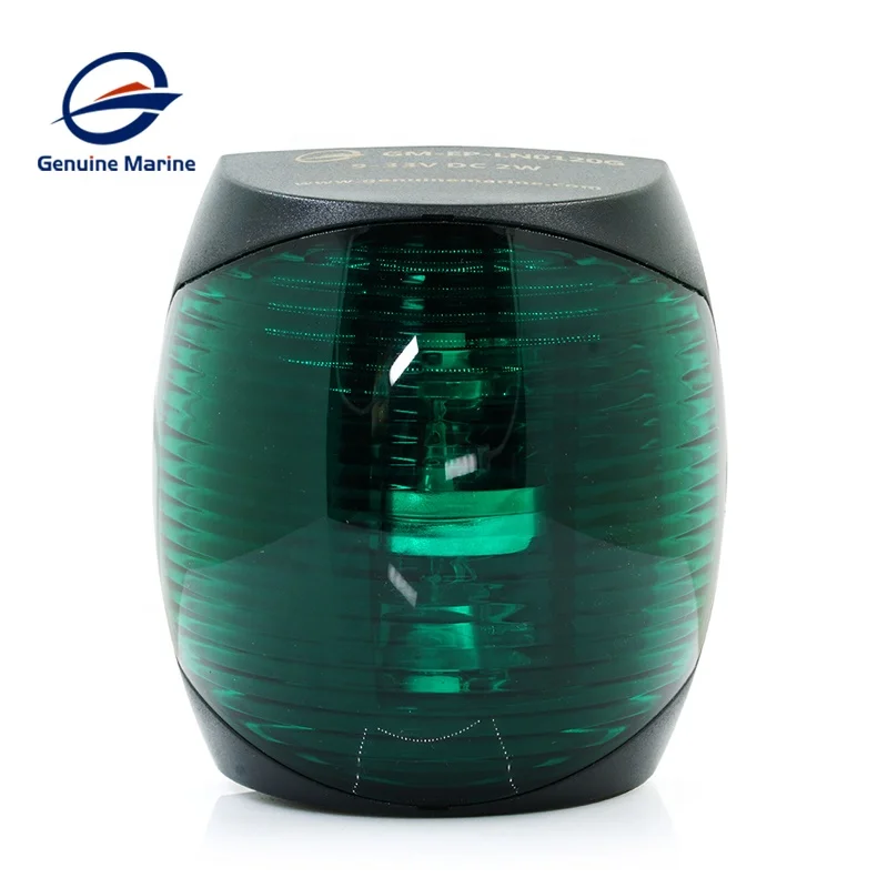 2 pièces lampe de signalisation rouge vert LED feu de Navigation de bateau lumière Marine pour bateau marin Yacht bateaux de pêche DC12V 3W (white
