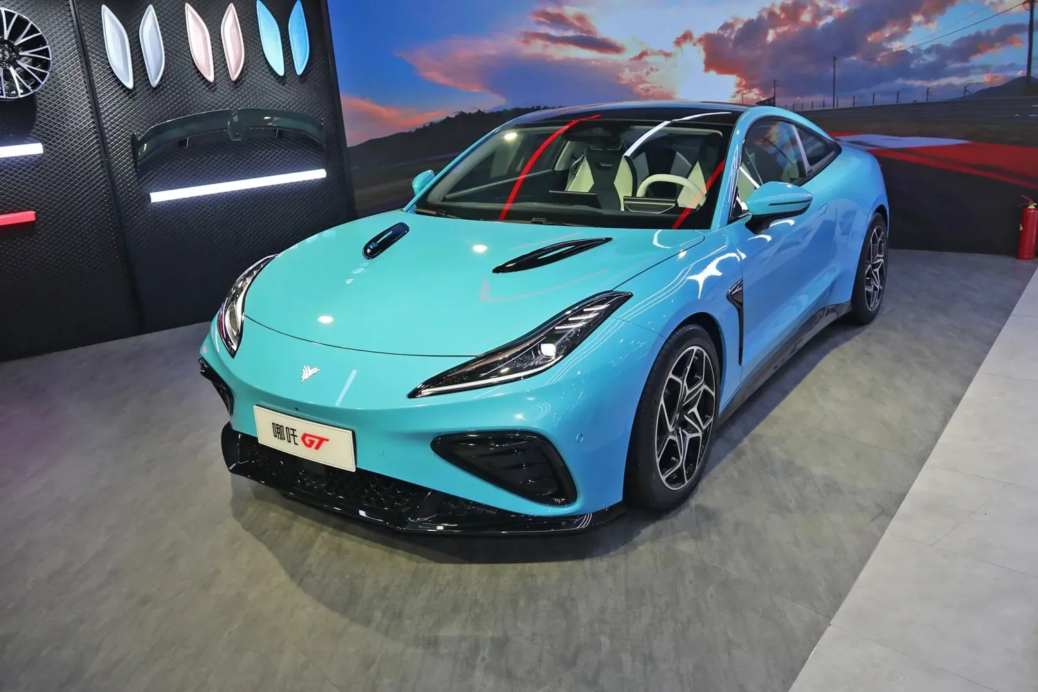 Sports Car Neta Gt Electric Vehicle For Adult With 2door 4seats Low