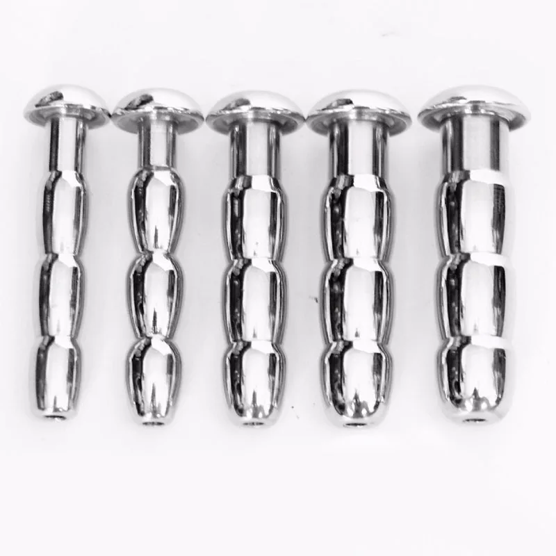 Free Custom Box - Steel Urethral Dilation Sound Stimulators Penis Plug Rod Sex Toys for Men Insert Catheter Dilators