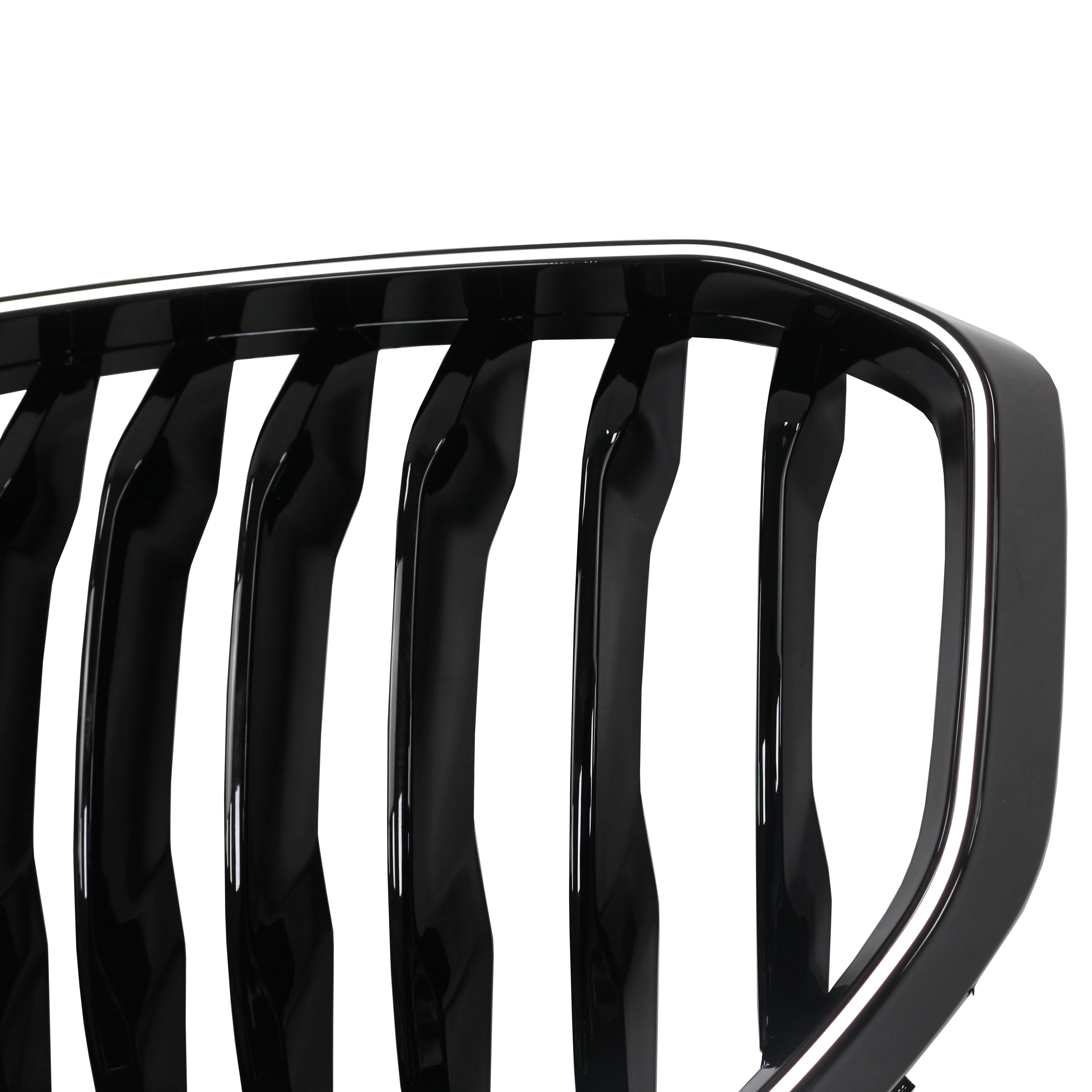 Front Bumper Grill Replacement Single Line Gloss Black LED Grille Mesh Front Car Grille for Bmw X5 G05 2019-