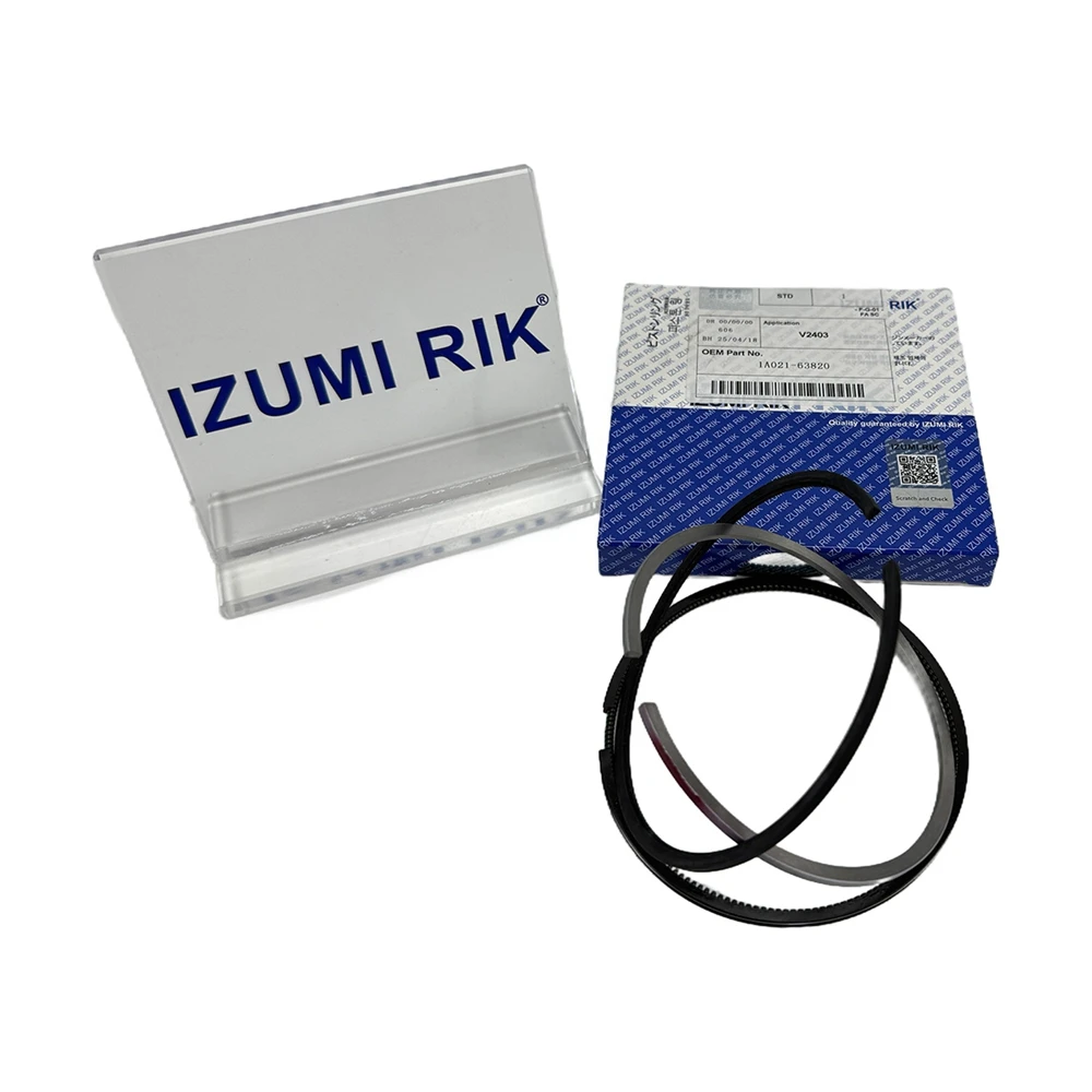IZUMI RIK 3AB1, 3AD1, 3AE1, 3AF1, 3CA1, Piston Ring for Isuzu Diesel Engine Parts