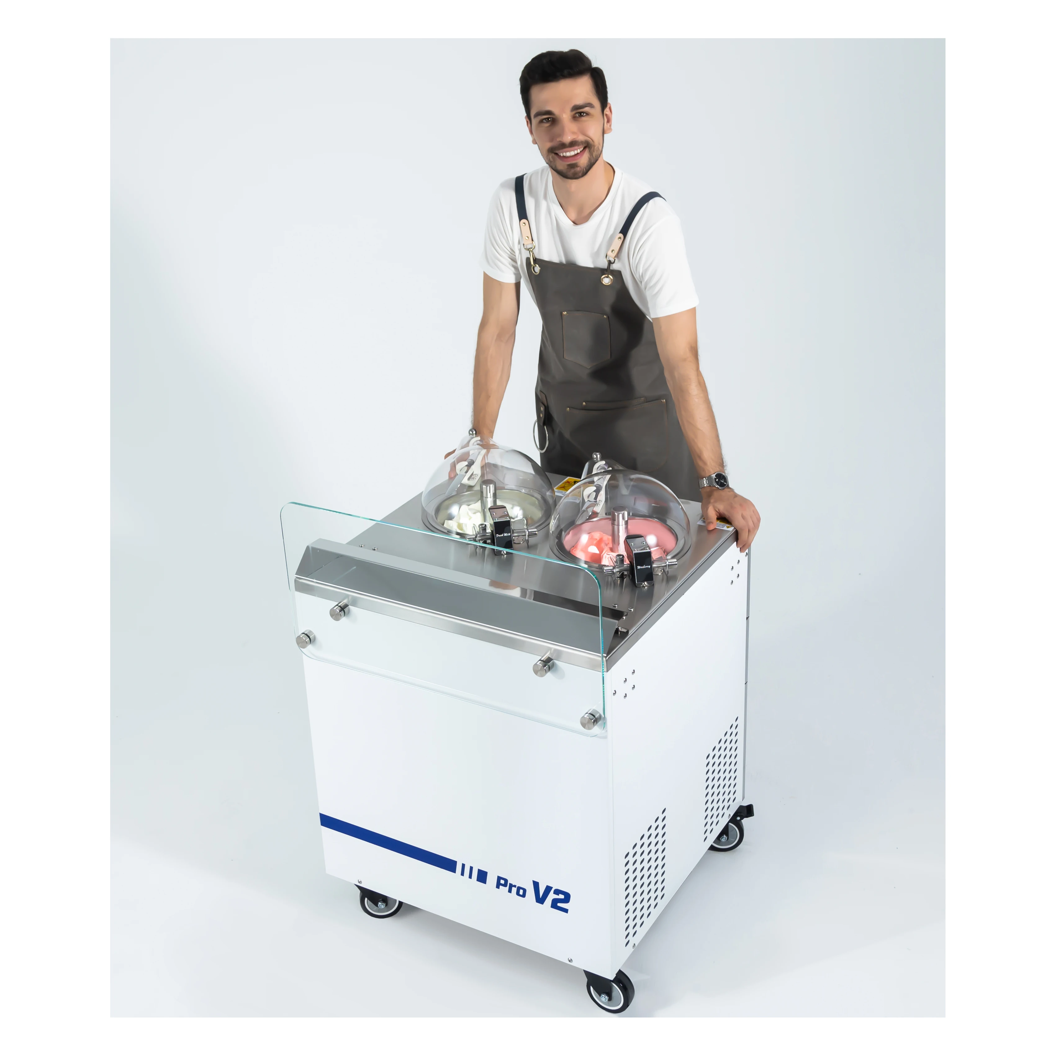 Miles GALAXY Pro V2 Ice Cream Gelato Machine - Advanced Stainless
