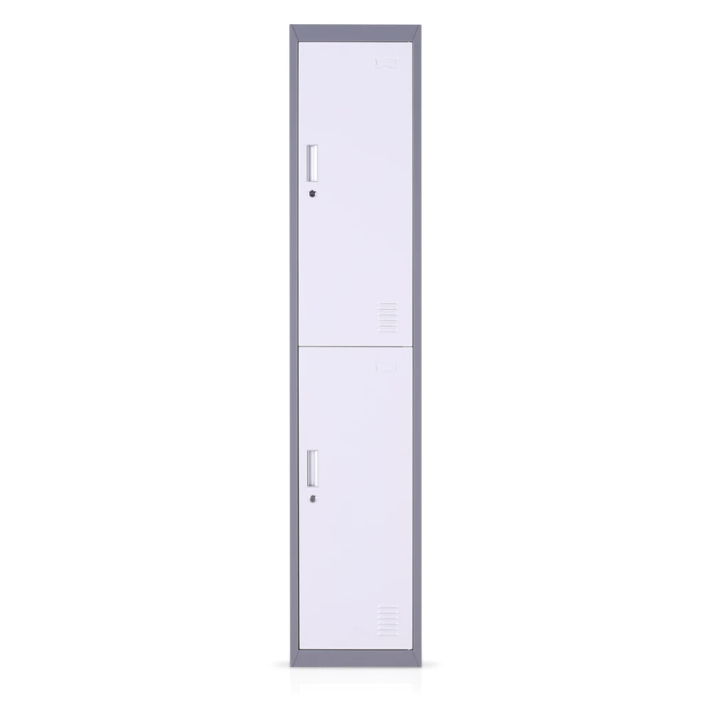 school locker 3 doors horizontal metal locker