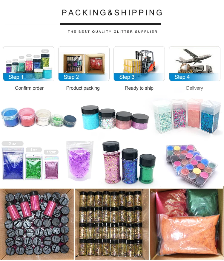 product top selling 2oz shaker shift bubble glitter color changing chunky mix glitter-22