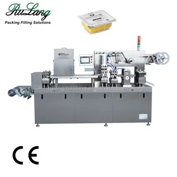 Automatic Liquid Paste Chocolate Ketchup Jam Honey Blister Packing Machine For Forming Filling Sealing Cutting
