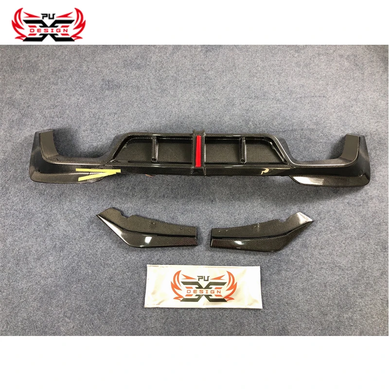 Rear Diffuser Rear Bumper Carbon Fiber Car Body Kit For BMW X3M F97 ...