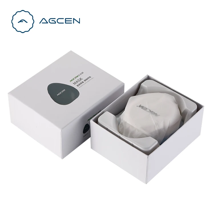 Agcen PM2.5 электрический умный Анти-туман переносной очиститель воздуха воздушный фильтр с активированным углем для маскировки умное лицо