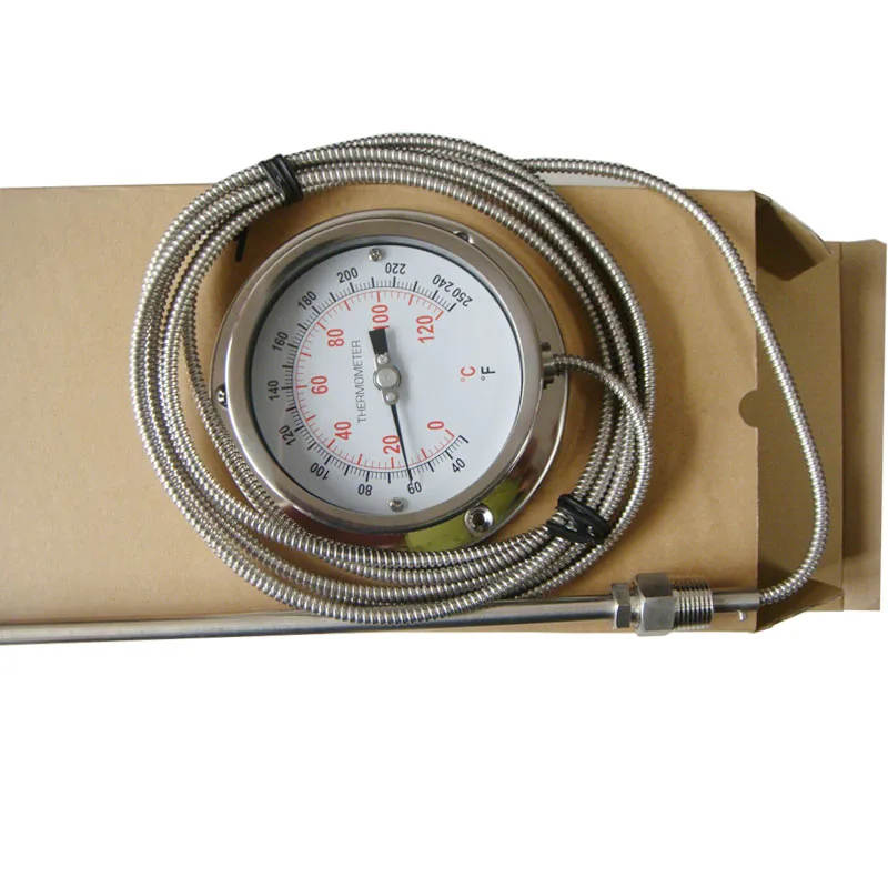 2.5'' Dial Stainless Steel Bi-Metal Thermometer With 1/2''BSP