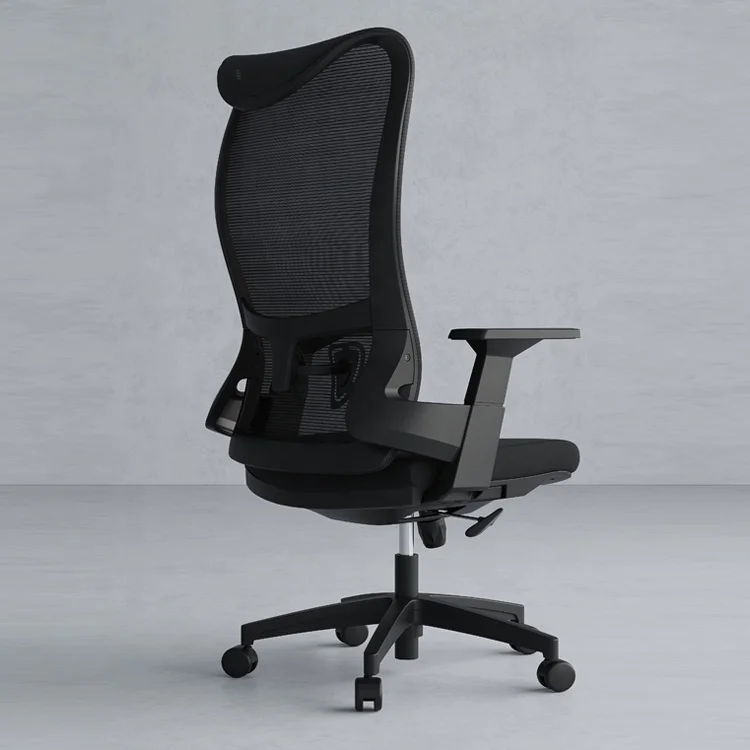 Fashionable Highback Mesh Office Chair With BIFMA 2.5mm Gas Lift Ergonomic Executive Office Chair With High-Density Sponge