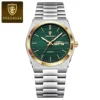 Silver gold green