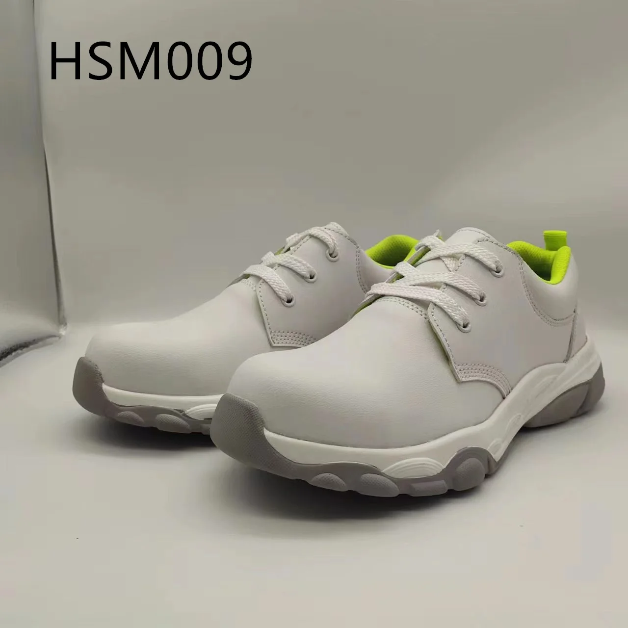 ZYF,Infirmary Job Long Time Stand Anti-Tired White Safety Shoes Dust Workshop Anti-Static Chef Shoes with Steel Toe HSW009