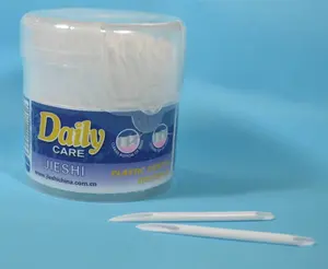 Daily Care Wholesale Price Teeth Gap Cleaning Bulk Pack Plastic Toothpick 100picks Portable