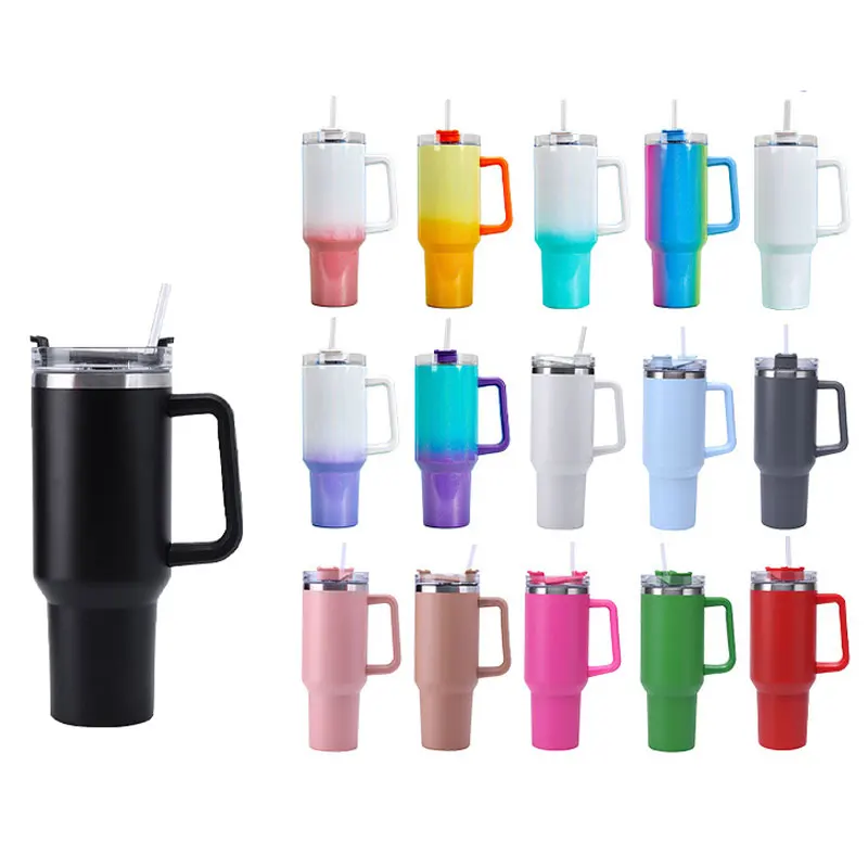 Customized 40oz Double Wall Vacuum Sealed Stainless Steel Cup Insulated ...