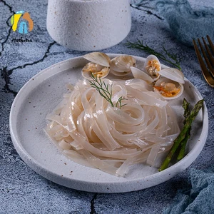 Keto Diet Instant Vegetarian Shirataki Pasta Dried Konjac Noodles in Fettuccine Shape Box/Bulk/Bag Packaging