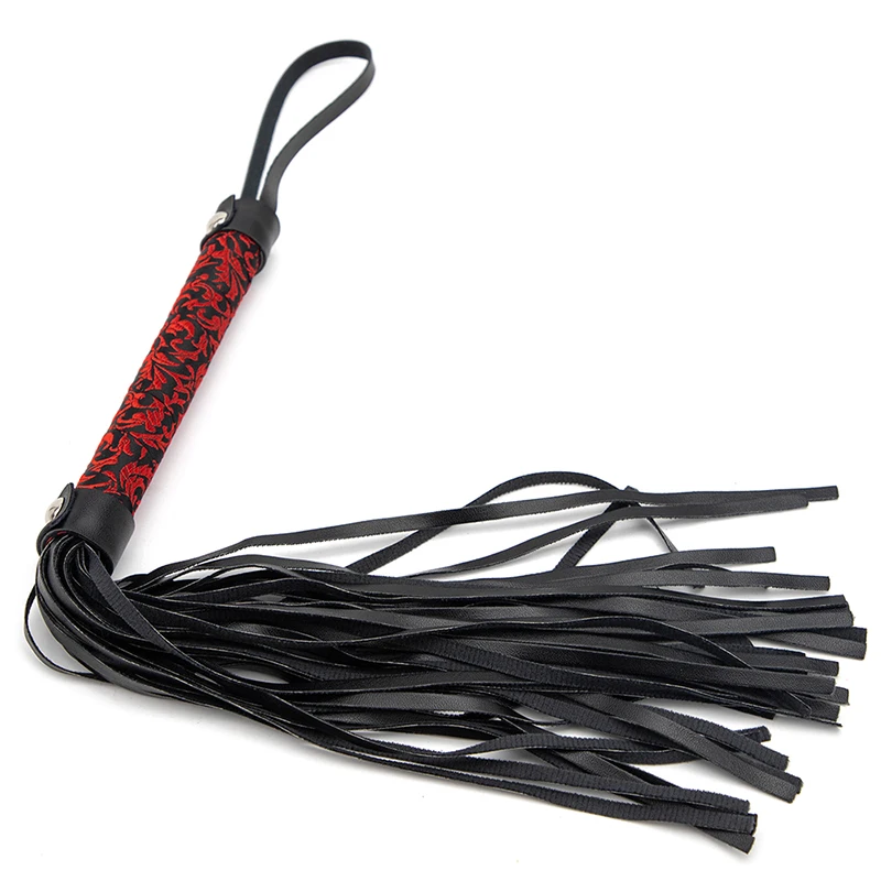 Sex Toy Bdsm Pu Leather Erotic Flogger Spanking Whip Sm Game Play Sex Lashes For Men And Women pic