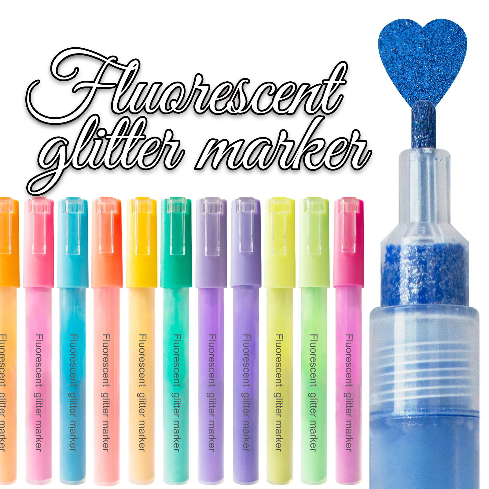 Набор из 12 очень тонких акриловых маркеров 0 7 мм художественные ручки с видов цветов тонким кончиком набор