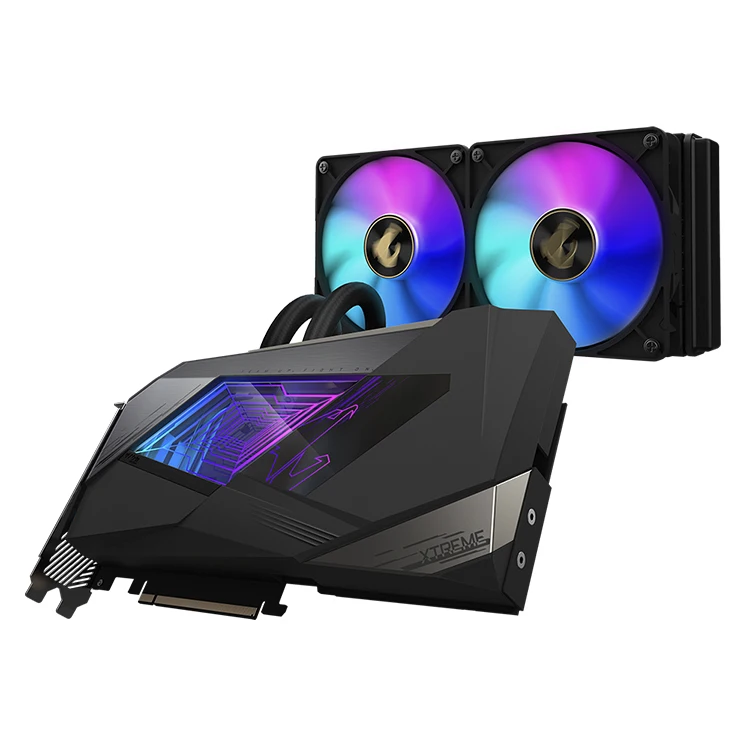 Usado GIGABYTE AORUS GeForce RTX 3080 Ti XTREME WATERFORCE 12G