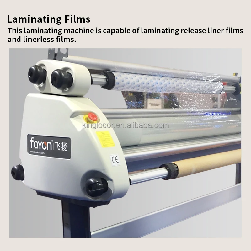 Fayon 1600da 160cm Automatic High Speed Cold Laminator Roll Laminator