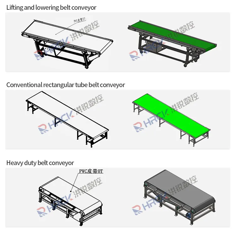 Hongrui Customized Auto Loading And Unloading Nesting Machine For Furniture Industry unloading table supplier