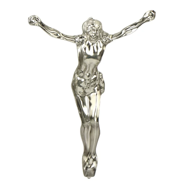 Прецизионная металлическая сборка Аксессуары погребальный крест Иисус распятие