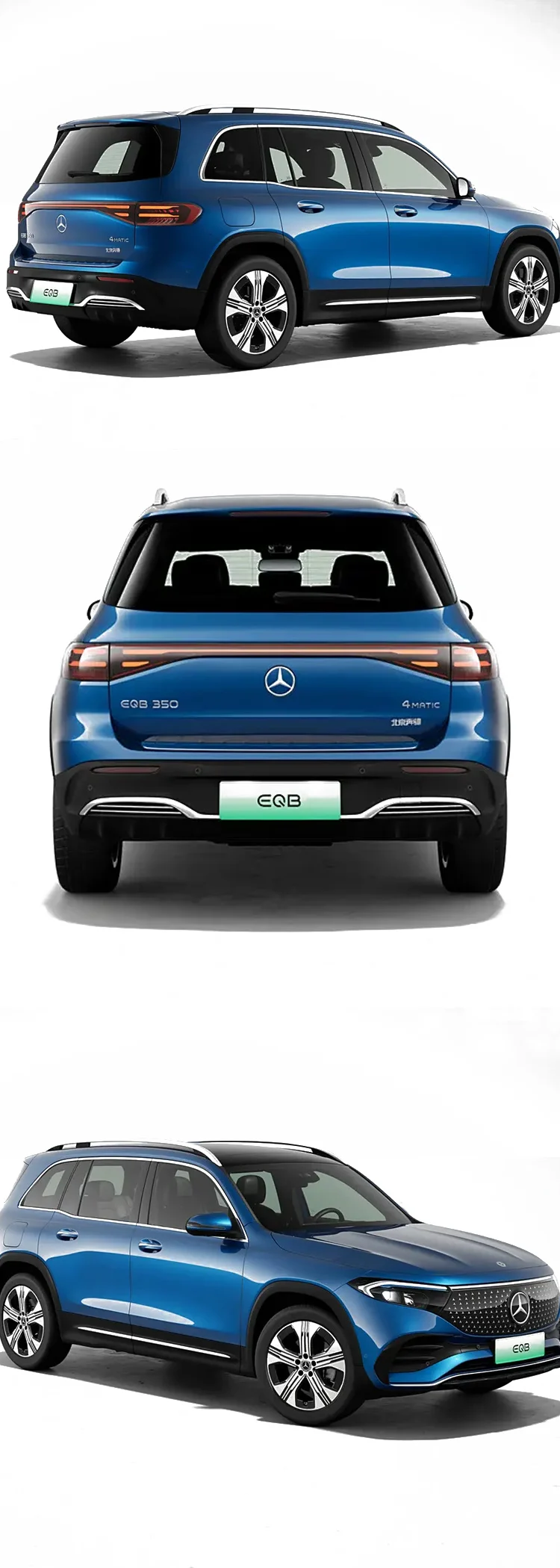 2025 Mercedes Benz EQB 260 Electric SUV with 600 Km Range Euro II Emission and R19 Tires