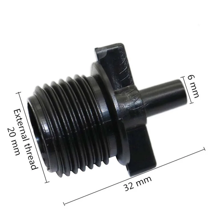Adjustable Scattering Spray Micro Dripper Nozzle Rotary Sprinkler For