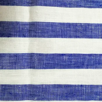wholesale linen slub fabric sustainable yarn dyed cotton stripe fabric for shirts
