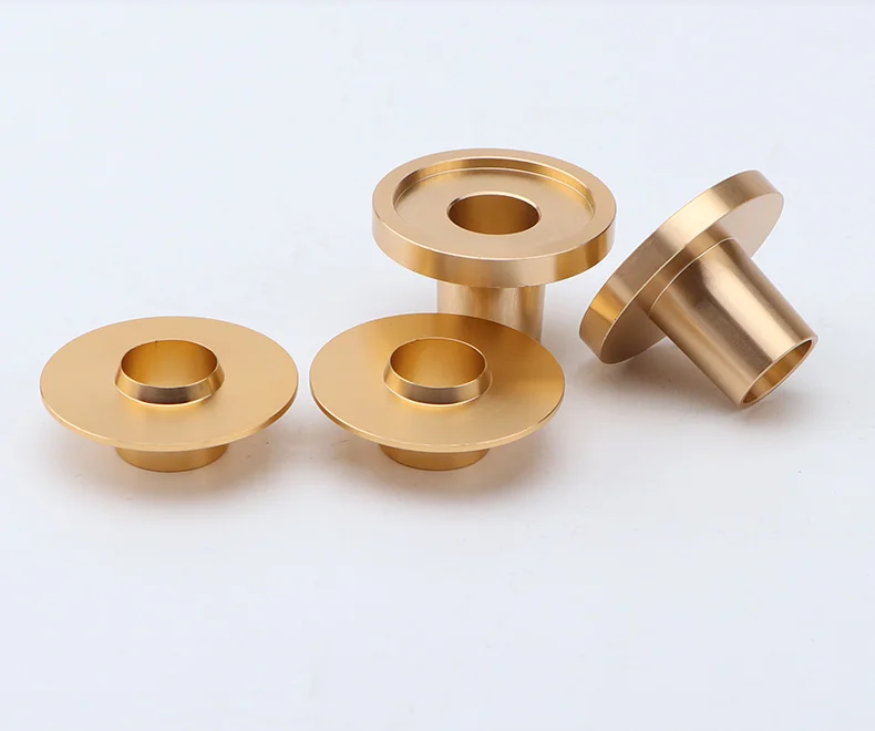Cnc Machined Chassis Reinforcement Bushing Forged Aluminum Alloy Subframe Rear Axle Collar Bushing