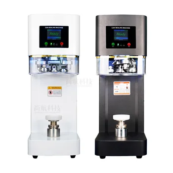 For Zonesun Electric Semi-Automatic Can Sealing Machine Easy to Operate for Pet/Aluminum/Iron Cans Paper Bowls Non-Rotating
