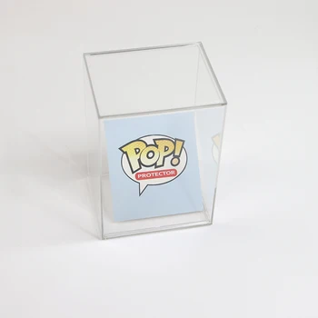 fabbrica su ordinazione acrilico funko pop vetrina funko funko pop display  shelf misura regolare 6 scatole di pop funko di dimensioni regolari