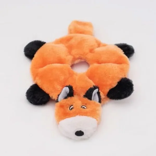 round wolf plush