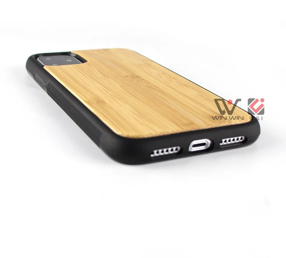 Customizable High Quality Wooden Bamboo Phone Case Walnut Phone Case For Iphone 11 12 13 Pro Max
