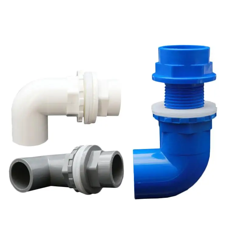 L Equal Ends Water Pipe Elbow Joint K611 Hose To Hose Hard Plastic Aquarium etc 