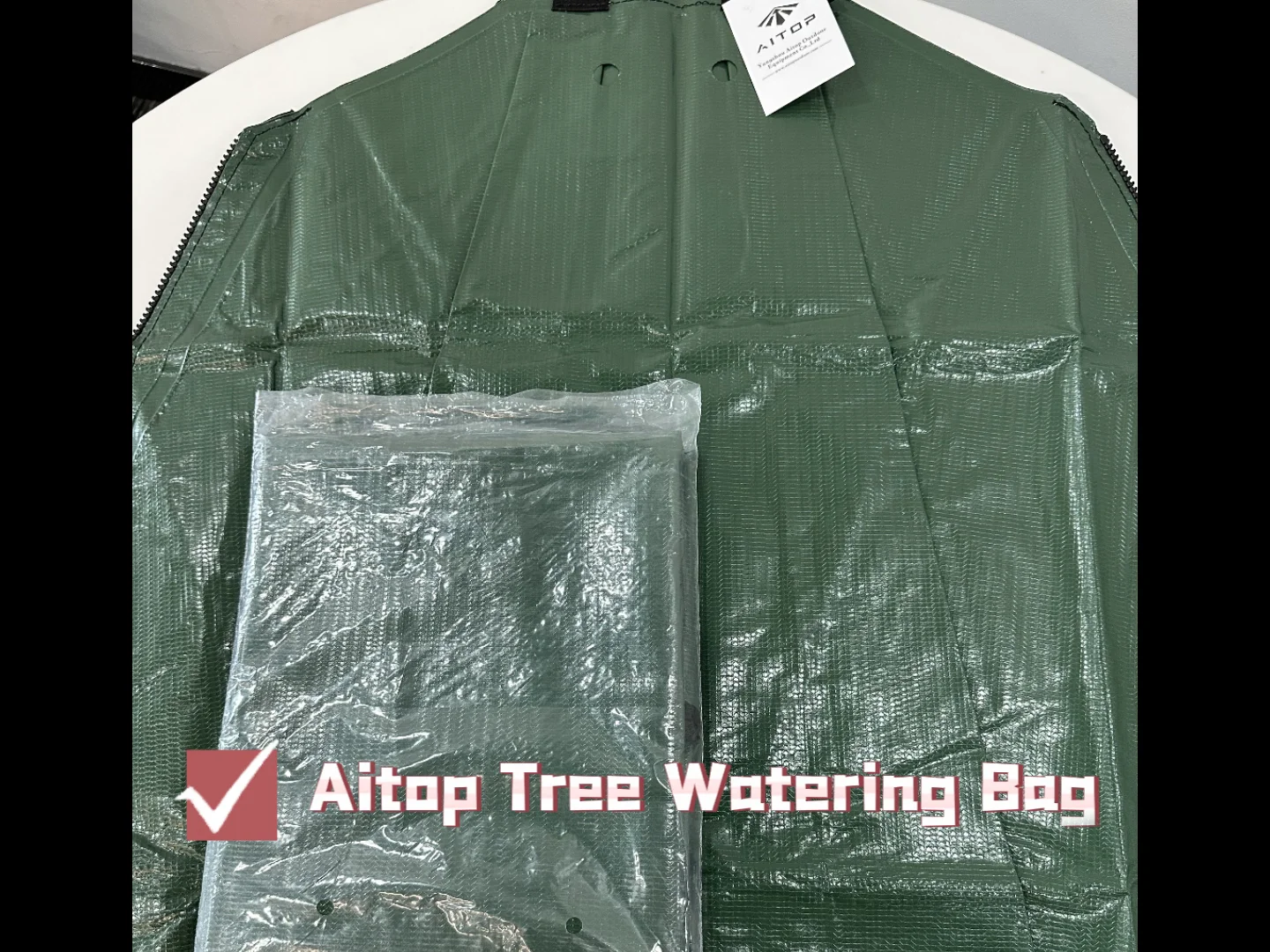 Heavy Duty Tree Watering Ring Deep Root Tree Watering Bag Round Water