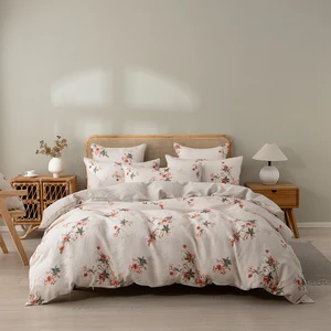 3D Printed Plant Bedding Set Queen Size Linen Quilt Cover Set Sheet Sets Bedding Wholesale