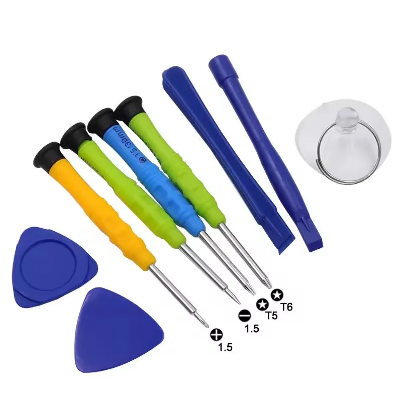 9pcs/set Mobile Phone Disassembly Tool Set Battery Disassembly Screwdriver Set Repair Combination Mobile Phone Repair Tools