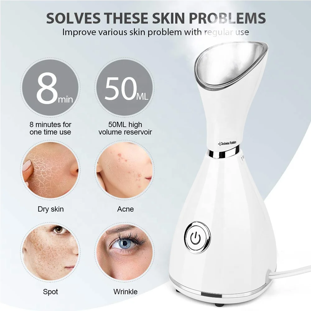 Haushalts geräte Gesichts pflege Vap ozone Nano Ionic Warm Steam und Deep  Moist ure Facial Steamer