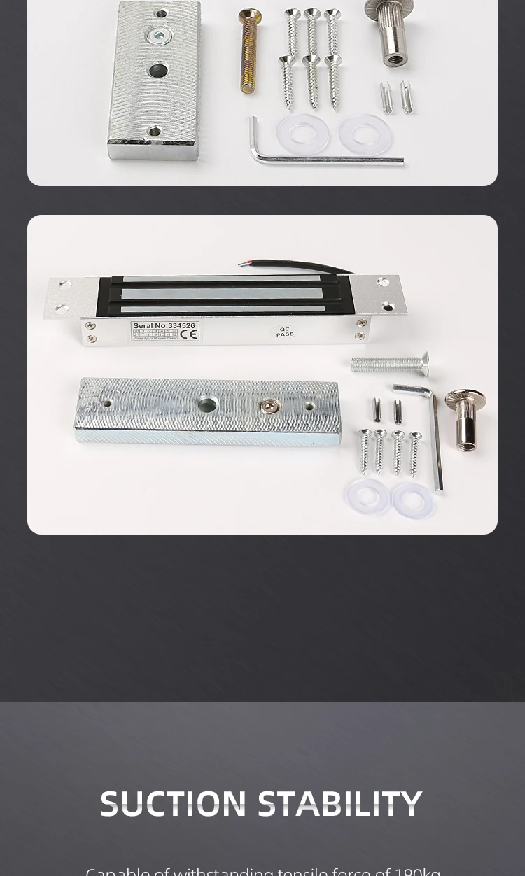 Hot Sale 12v 1200lbs Door Lock 500kg Access Control