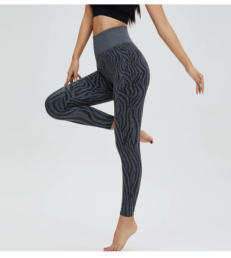 New Women Leggings Zebra Women Sport Active Wear Workout Seamless Yoga ...