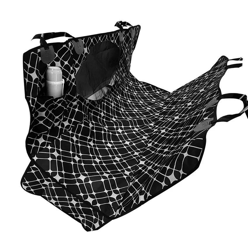 Waterproof Car Dog Back Seat Cover Oxford Cloth Polyester Pet Car Seat Waterproof Cover With Leash Folding Feeding Bowl Pet Mat