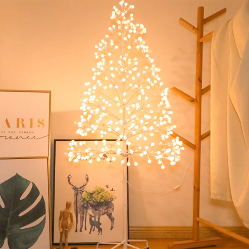 Holiday Decorative Christmas Tree With Led Lights Flat Christmas Tree for Wedding Christmas Tree Lights