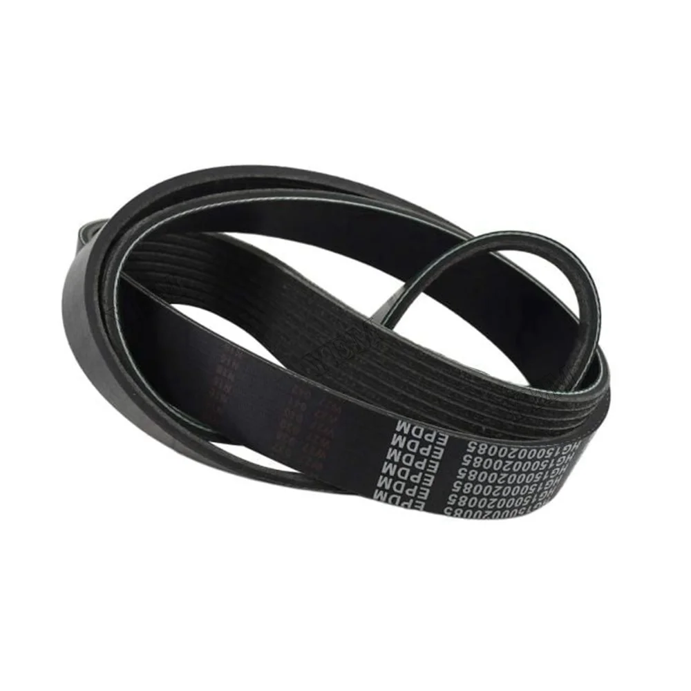 For Komatsu Excavator PC350-6 Engine 6D108 Air Conditioning Belt 8pk1340 4