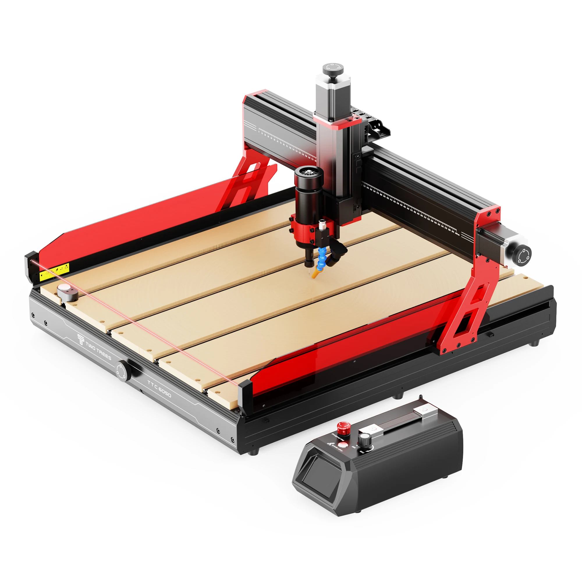 TWOTREES TTC6050 CNC Wood Router Machine – 500W Spindle, 4-Axis