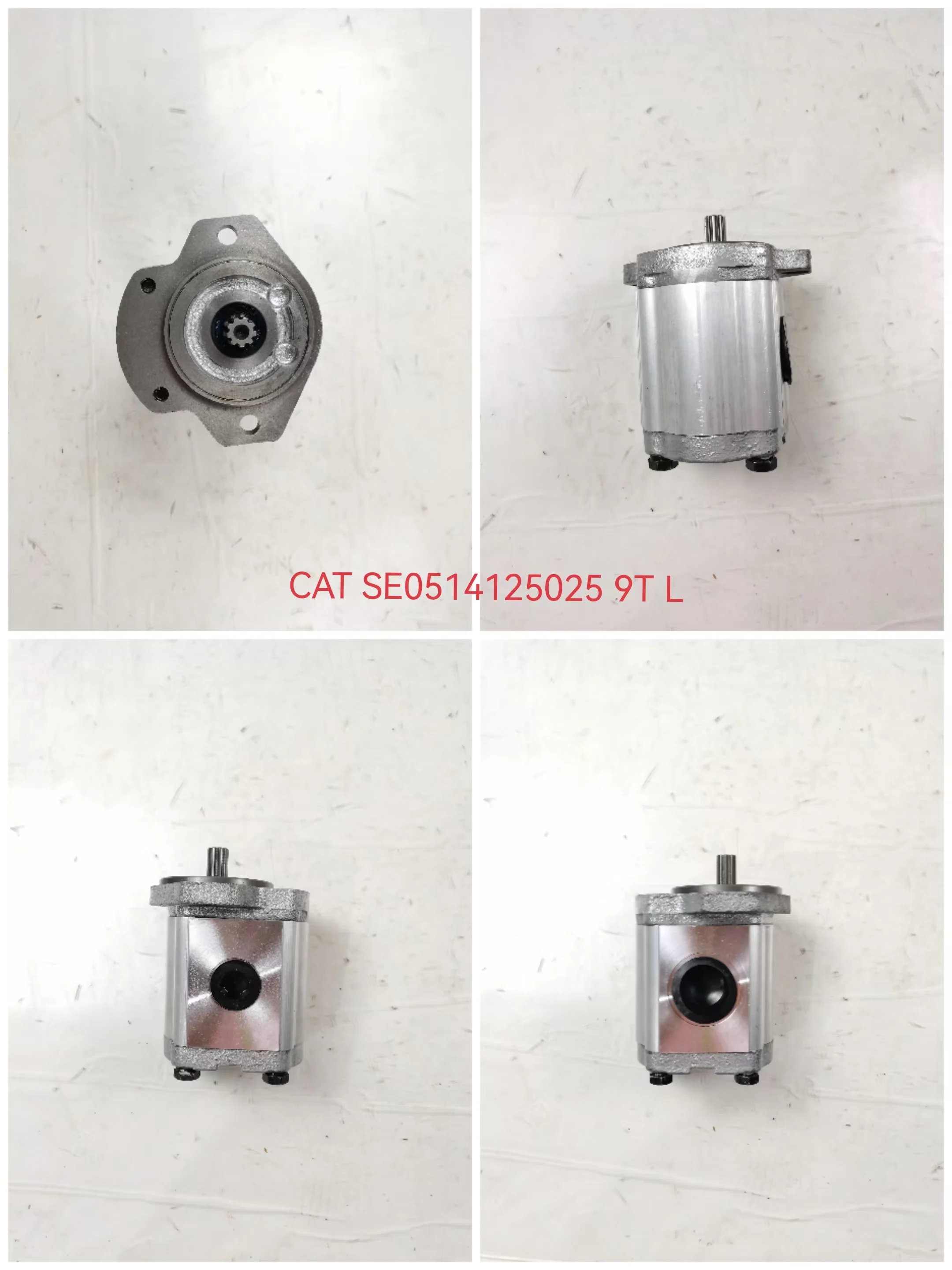 Aluminium Alloy Hydraulic Gear Pump with 1 Year Warranty and Export Packaging for Heavy Machines