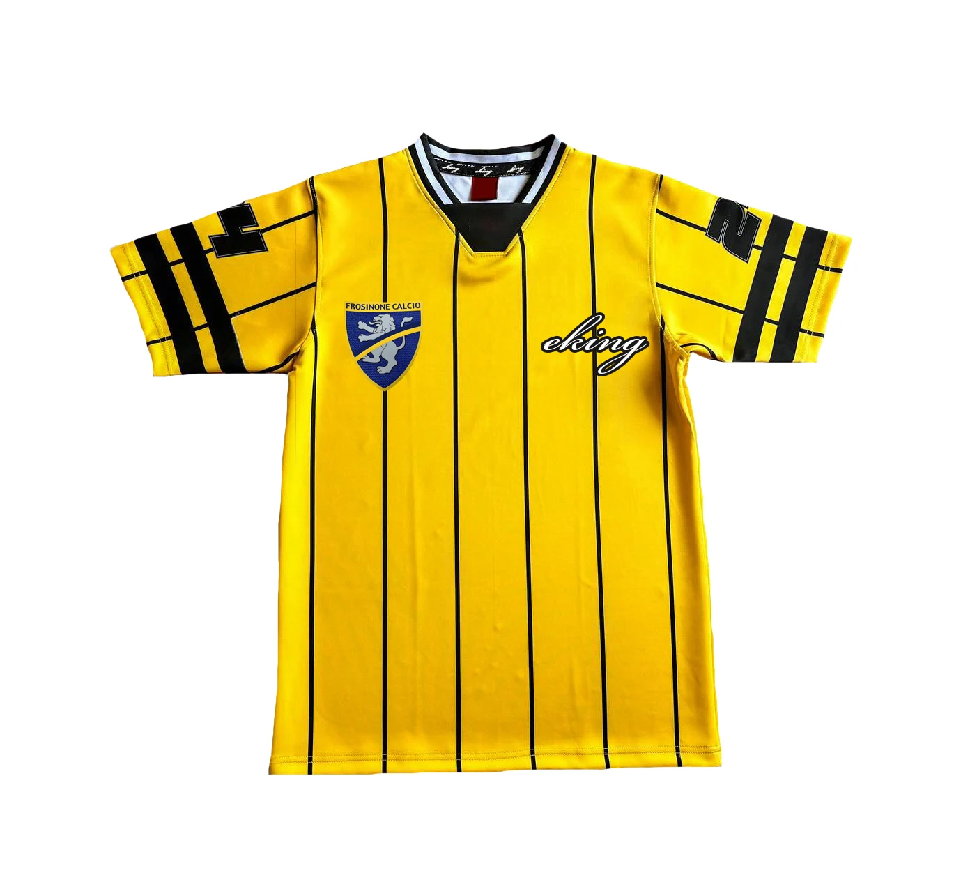 ★Urbandtype.★ Football Jersey T-Shirt Yellow UBEUTS002YL Yellow Football Kits | Yellow Football Kit | Avec Sport